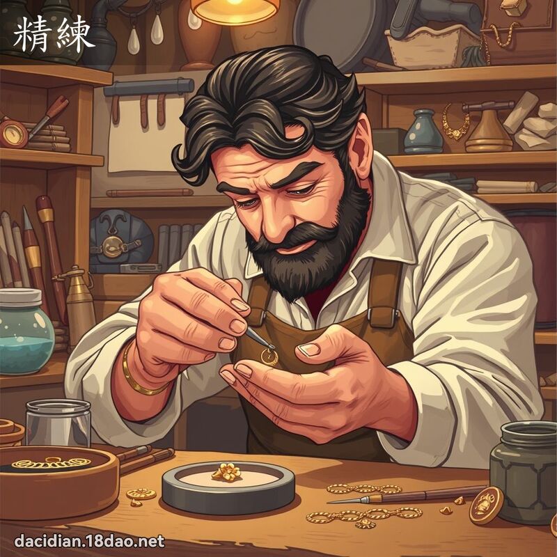 精練 - 國語大辭典配圖