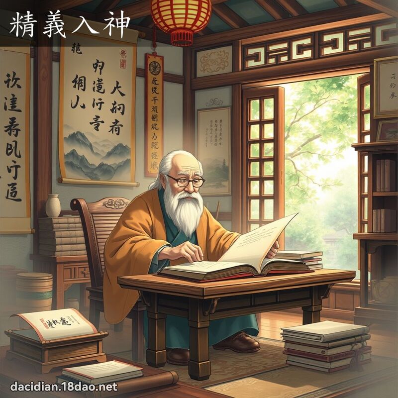 精義入神 - 國語大辭典配圖
