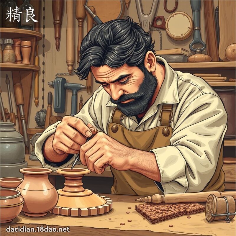 精良 - 國語大辭典配圖