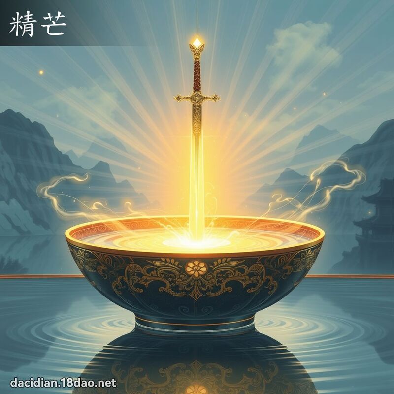 精芒 - 国语大辞典配图