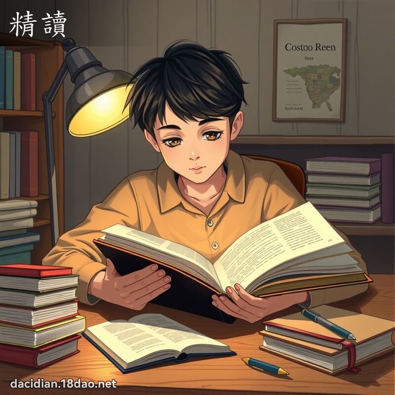 精讀 - 國語大辭典配圖