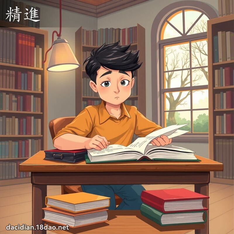 精進 - 國語大辭典配圖