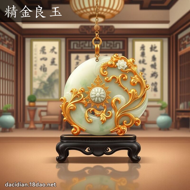 精金良玉 - 國語大辭典配圖