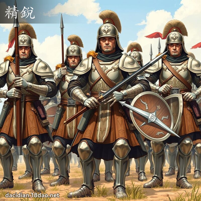 精銳 - 國語大辭典配圖