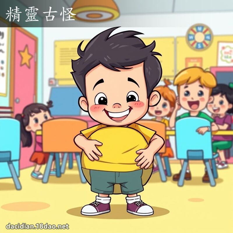 精灵古怪 - 国语大辞典配图