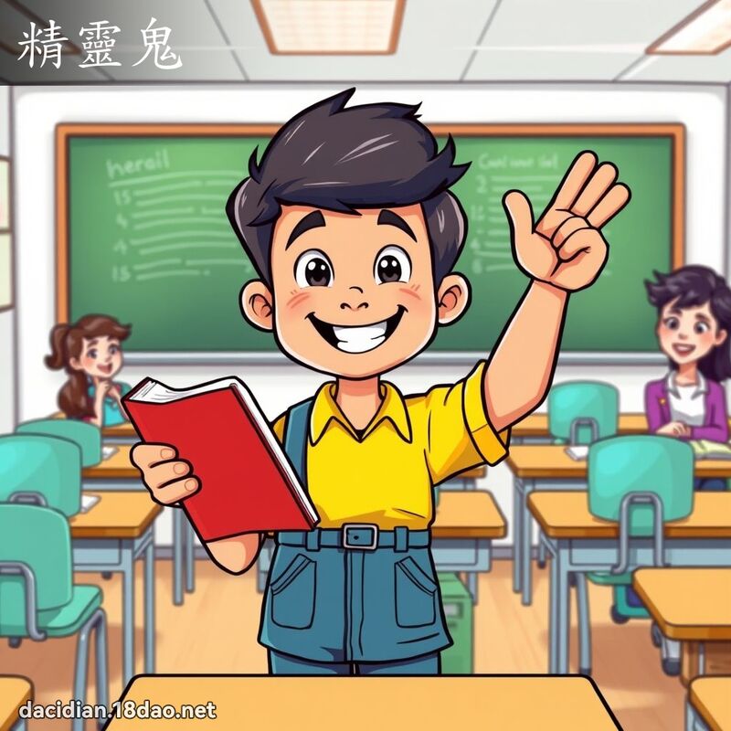 精靈鬼 - 國語大辭典配圖