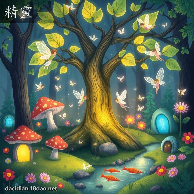 精灵 - 国语大辞典配图
