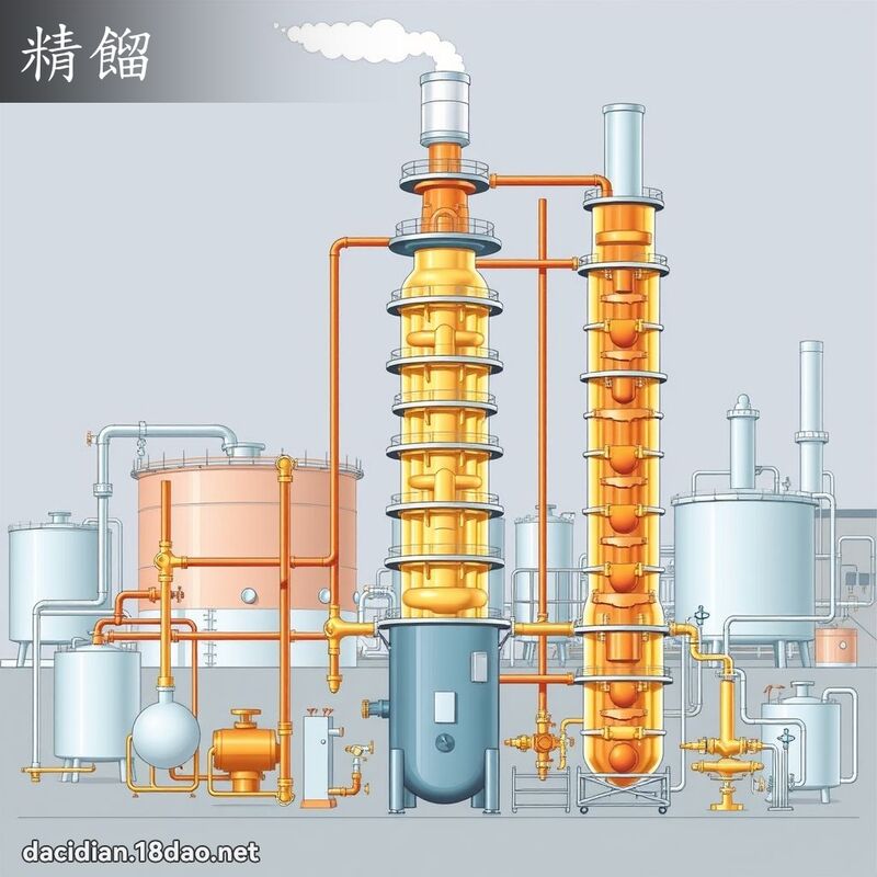 精餾 - 國語大辭典配圖