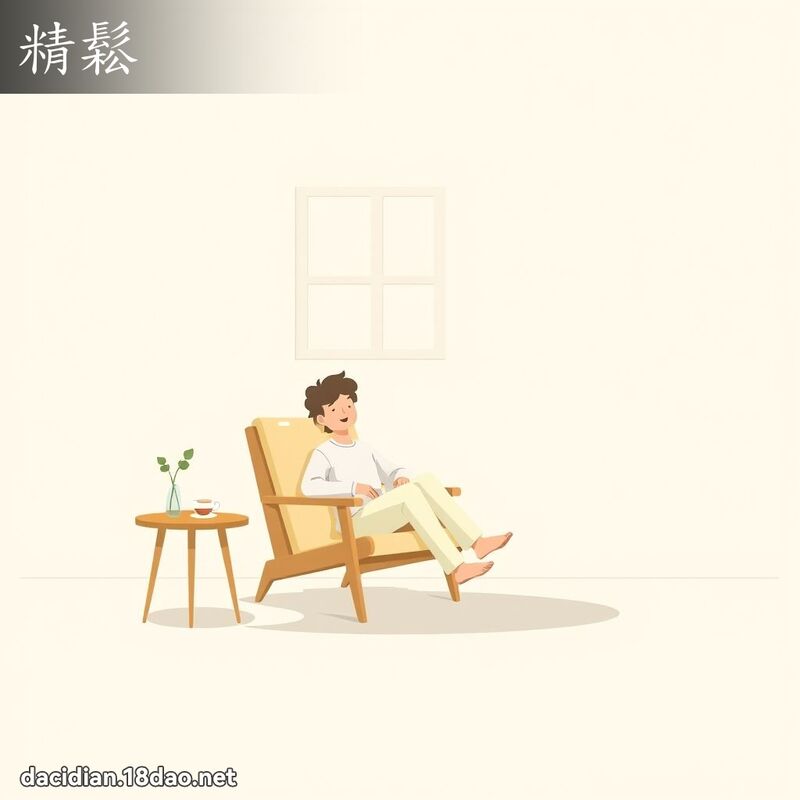 精鬆 - 國語大辭典配圖