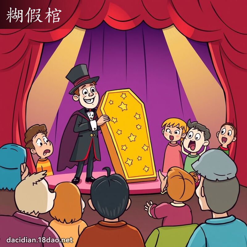 糊假棺 - 国语大辞典配图
