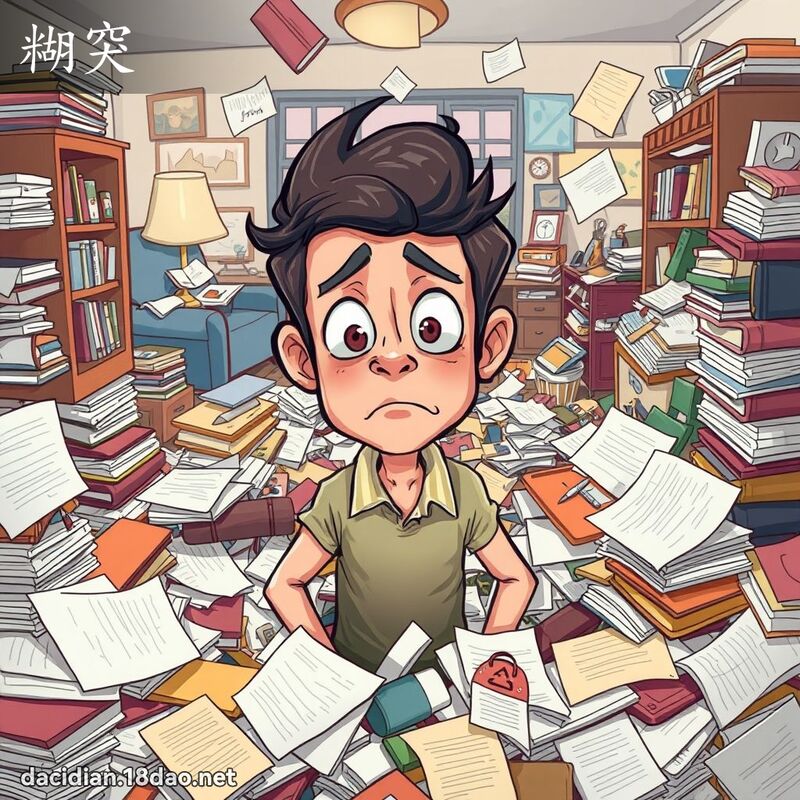 糊突 - 国语大辞典配图