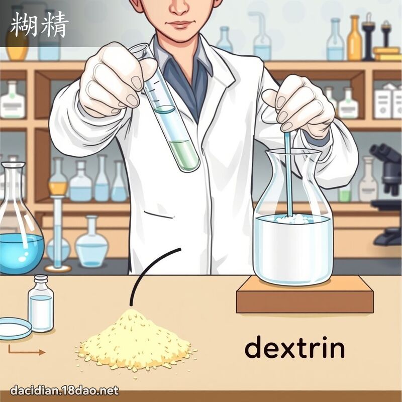 糊精 - 國語大辭典配圖