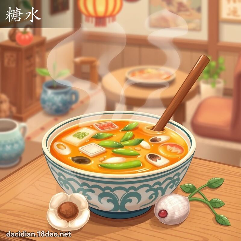 糖水 - 国语大辞典配图