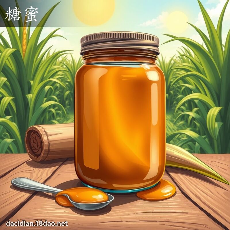 糖蜜 - 國語大辭典配圖