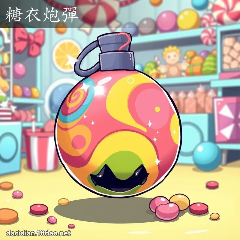 糖衣炮弹 - 国语大辞典配图