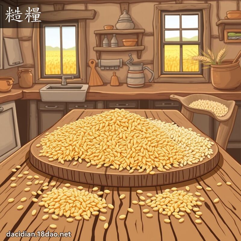 糙糧 - 國語大辭典配圖