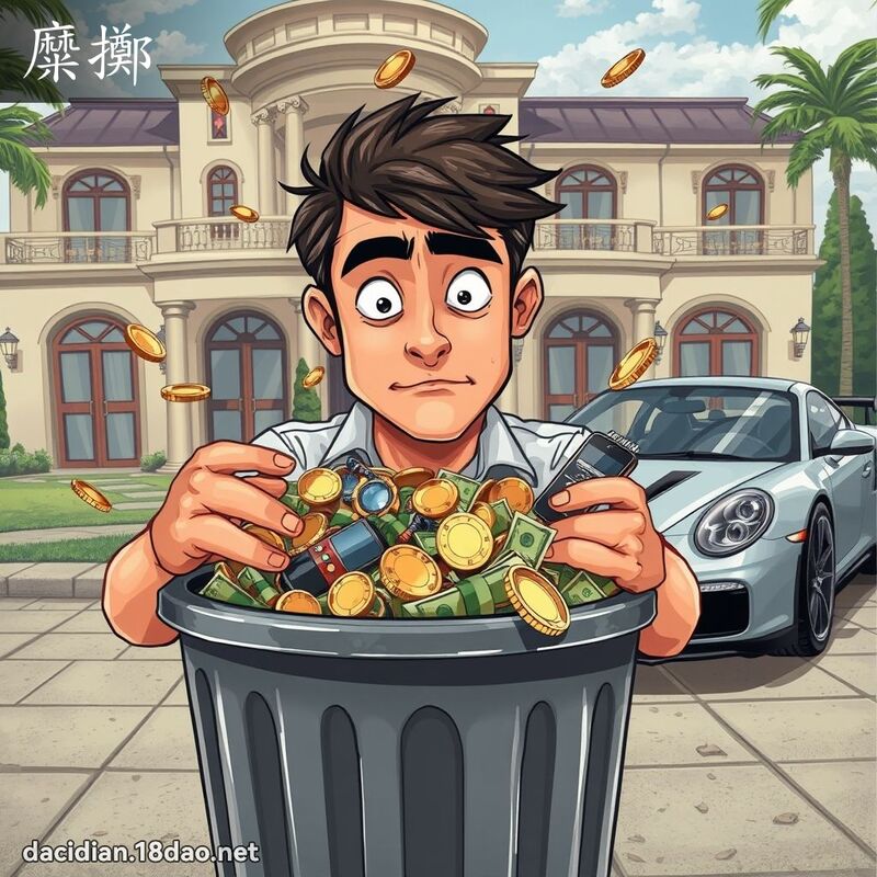糜擲 - 國語大辭典配圖