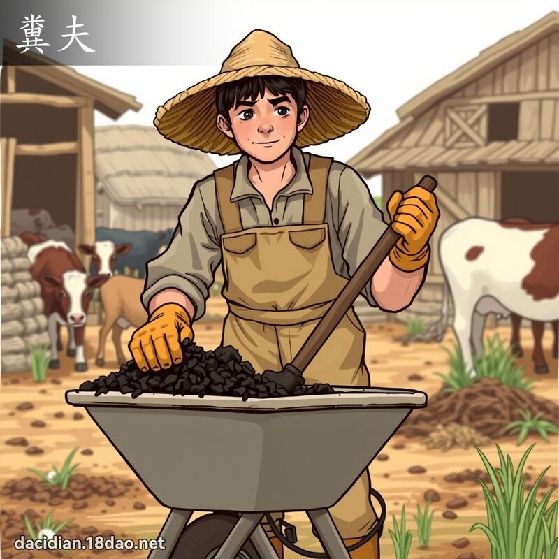粪夫 - 国语大辞典配图
