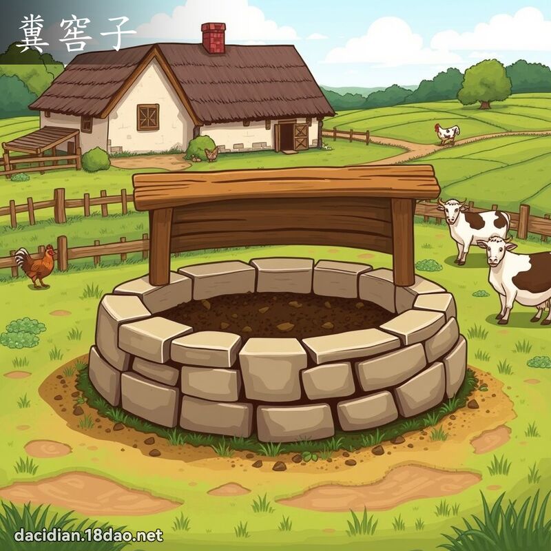 粪窖子 - 国语大辞典配图