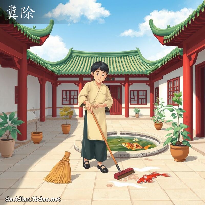 粪除 - 国语大辞典配图