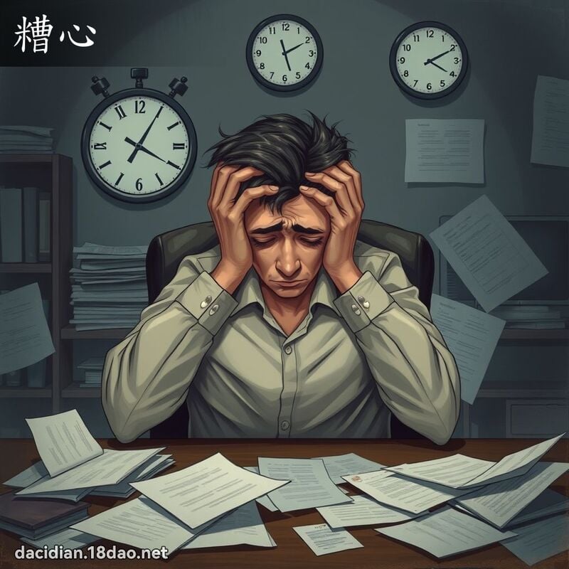 糟心 - 國語大辭典配圖