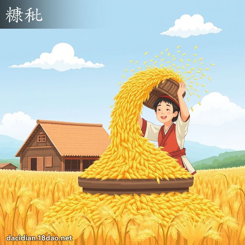 糠秕 - 国语大辞典配图