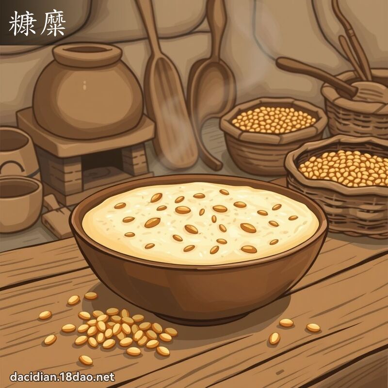 糠糜 - 國語大辭典配圖