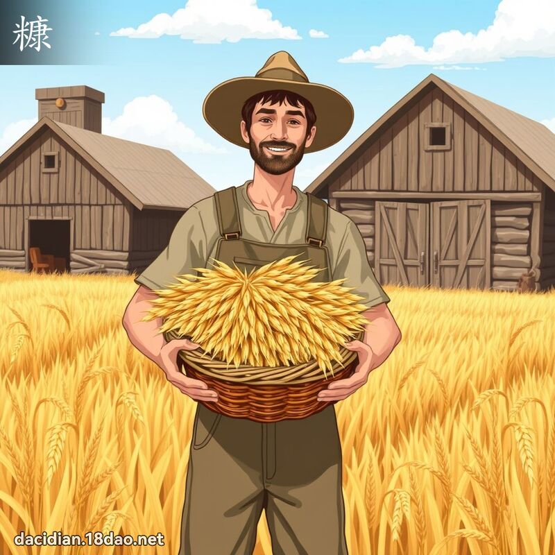 糠 - 國語大辭典配圖