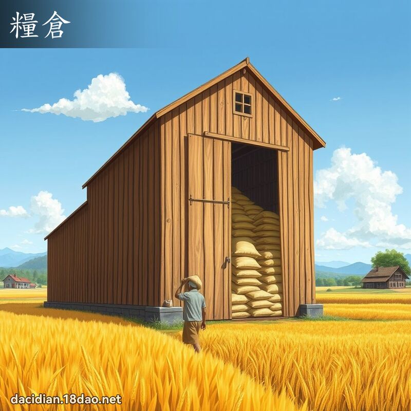 粮仓 - 国语大辞典配图