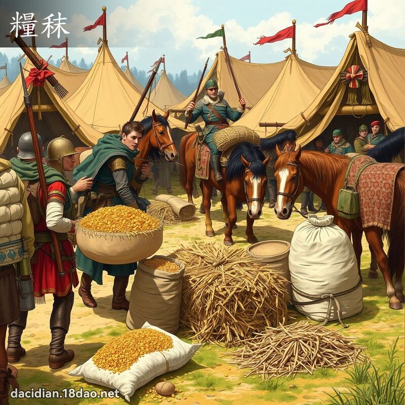 粮秣 - 国语大辞典配图