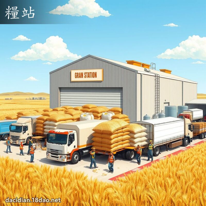 糧站 - 國語大辭典配圖