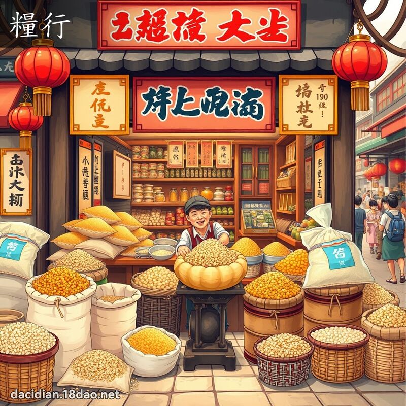 糧行 - 國語大辭典配圖