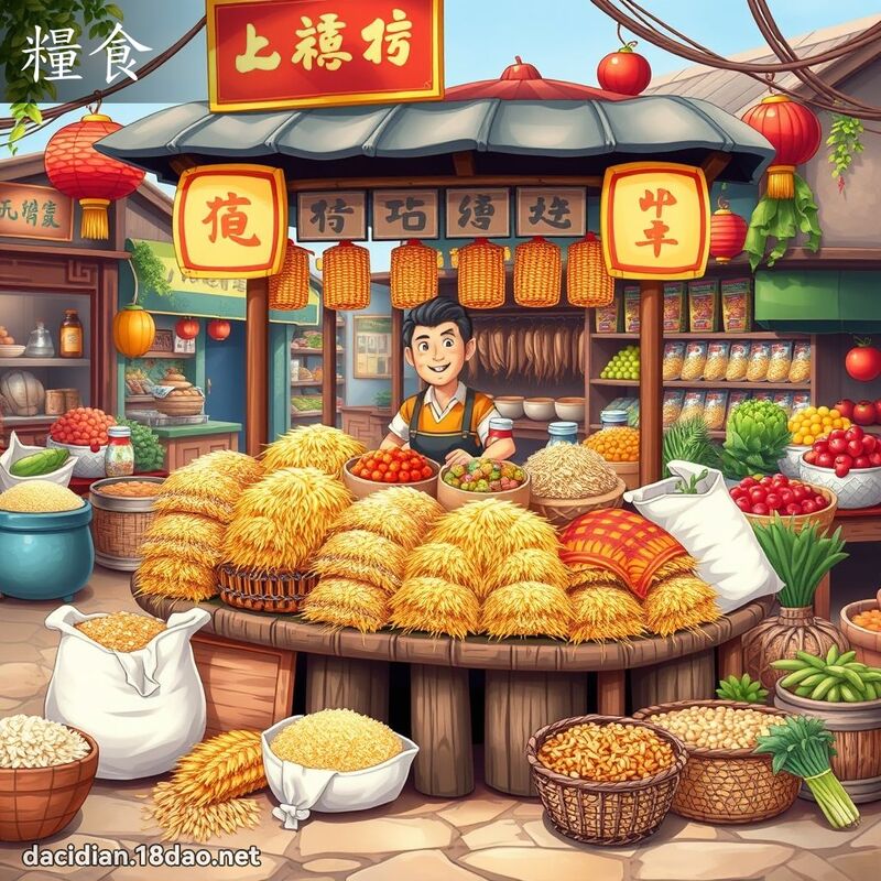 糧食 - 國語大辭典配圖