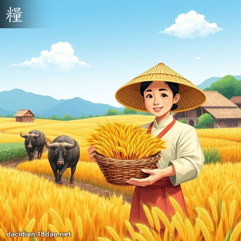 糧 - 國語大辭典配圖