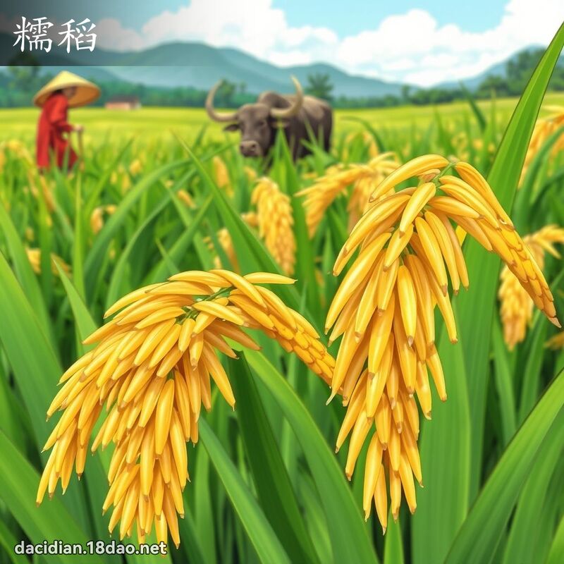 糯稻 - 國語大辭典配圖