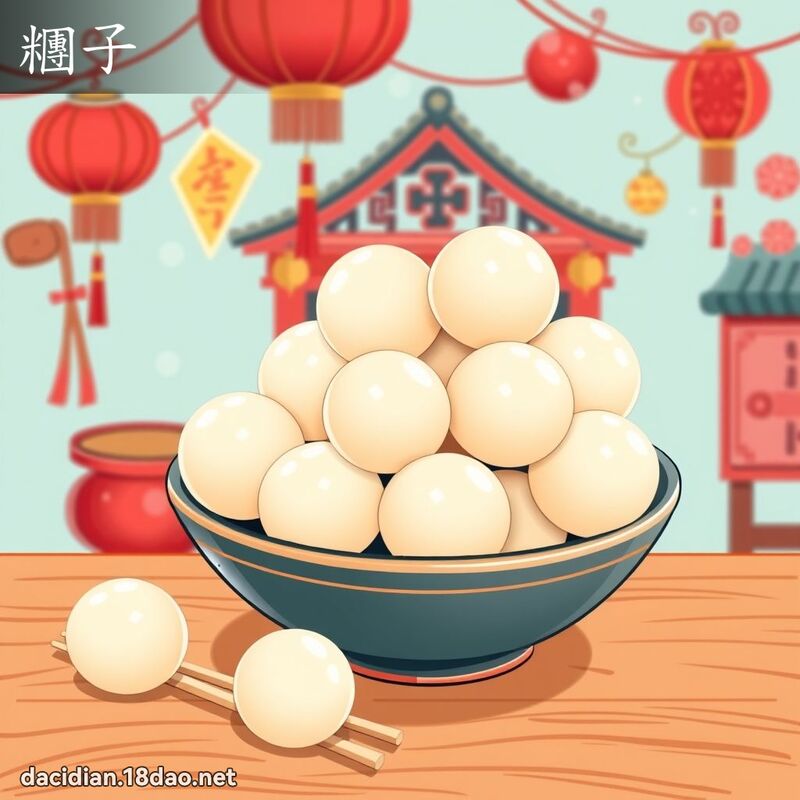 糰子 - 国语大辞典配图