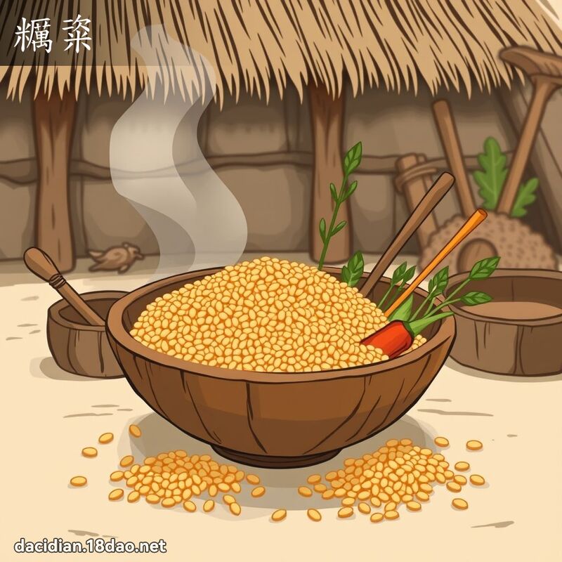 糲粢 - 國語大辭典配圖