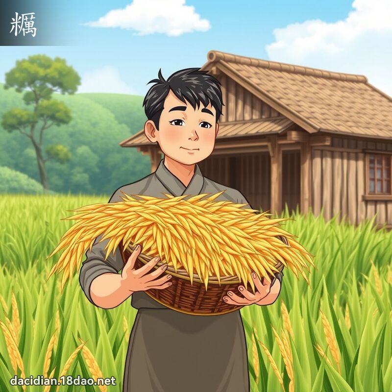 糲 - 國語大辭典配圖