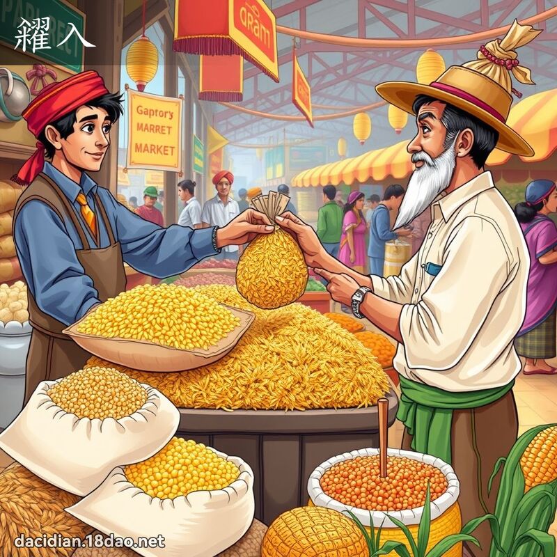 糴入 - 國語大辭典配圖