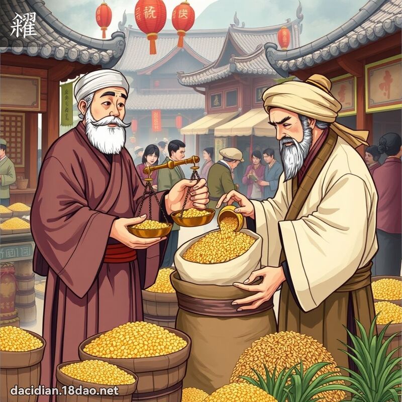 糴 - 國語大辭典配圖