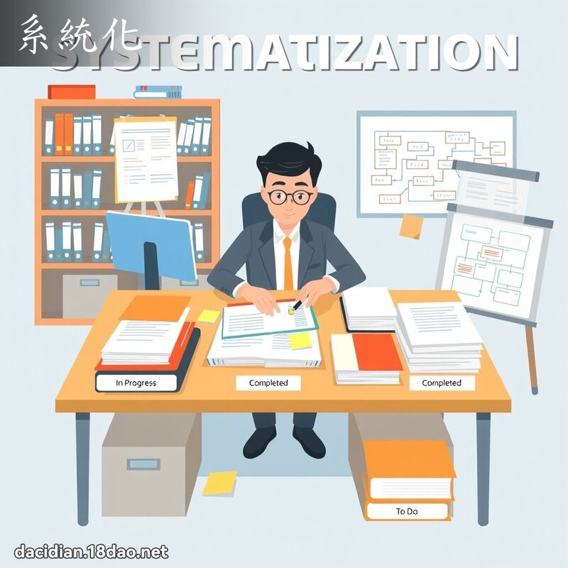 系統化 - 國語大辭典配圖