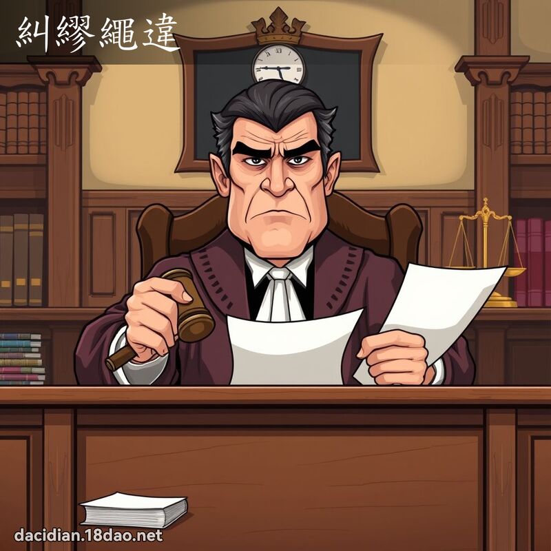 糾繆繩違 - 國語大辭典配圖