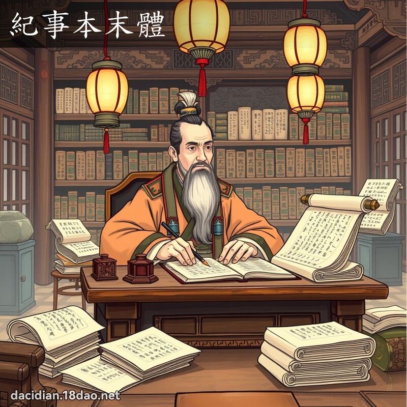 紀事本末體 - 國語大辭典配圖