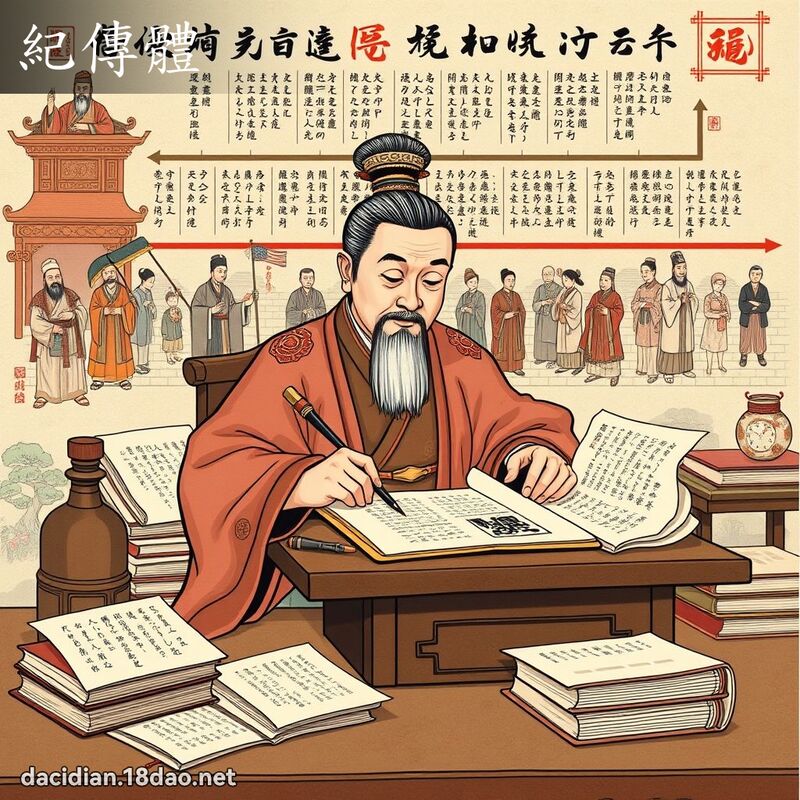 纪传体 - 国语大辞典配图