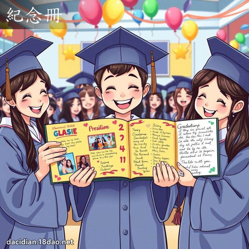 纪念册 - 国语大辞典配图