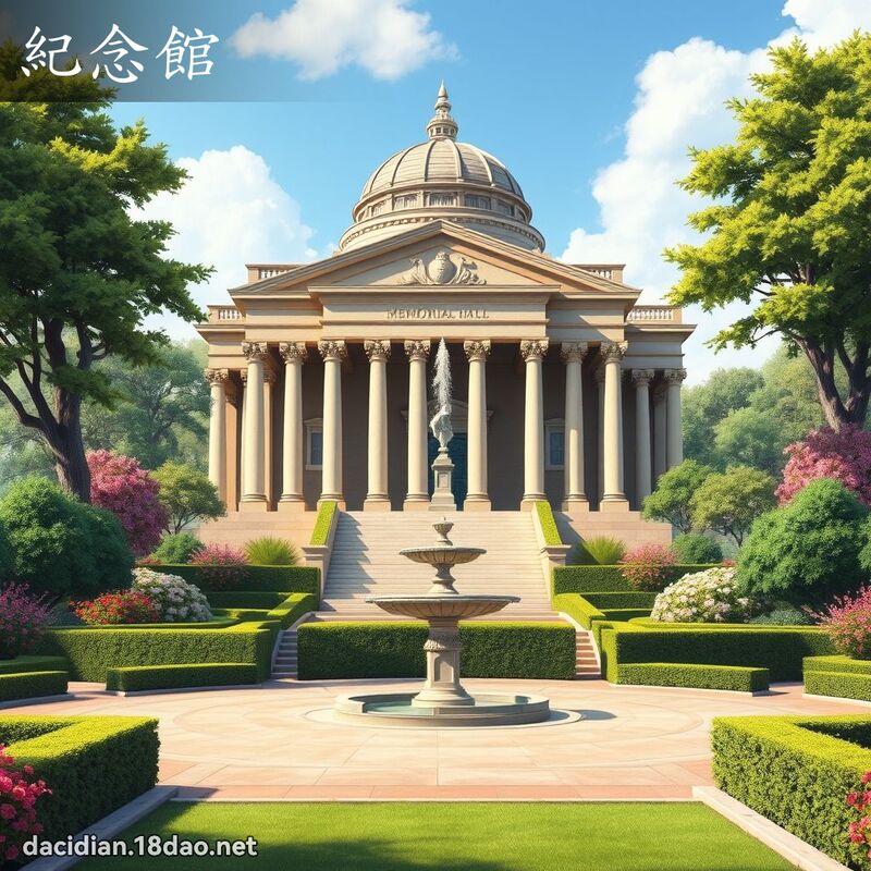 纪念馆 - 国语大辞典配图