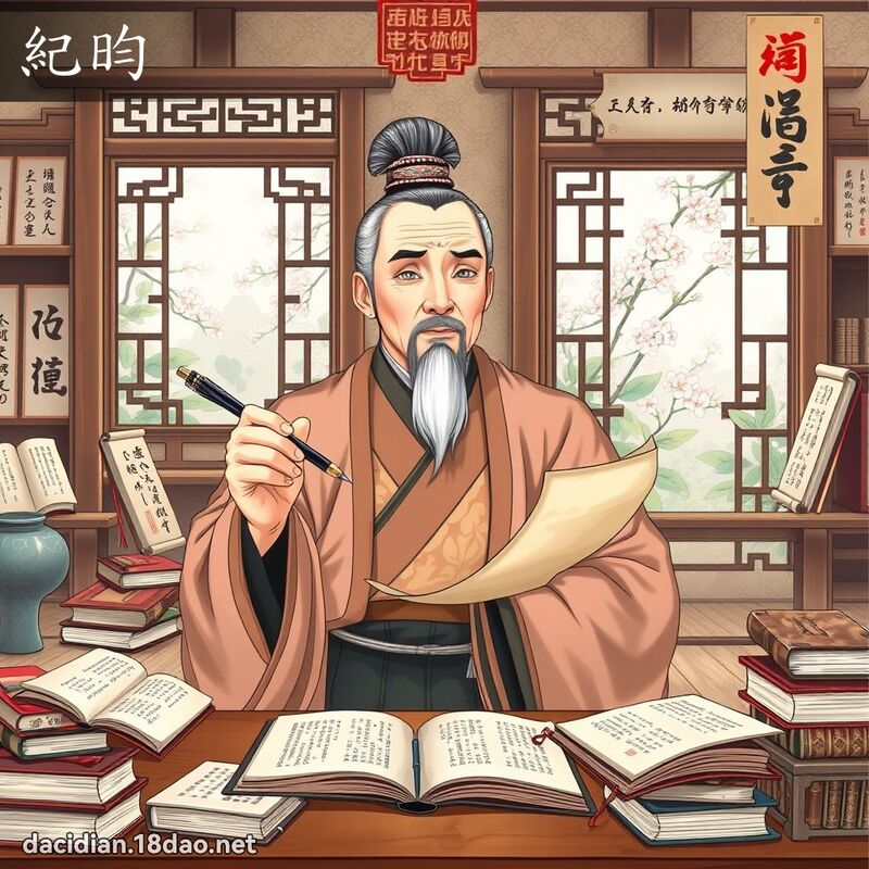 纪昀 - 国语大辞典配图