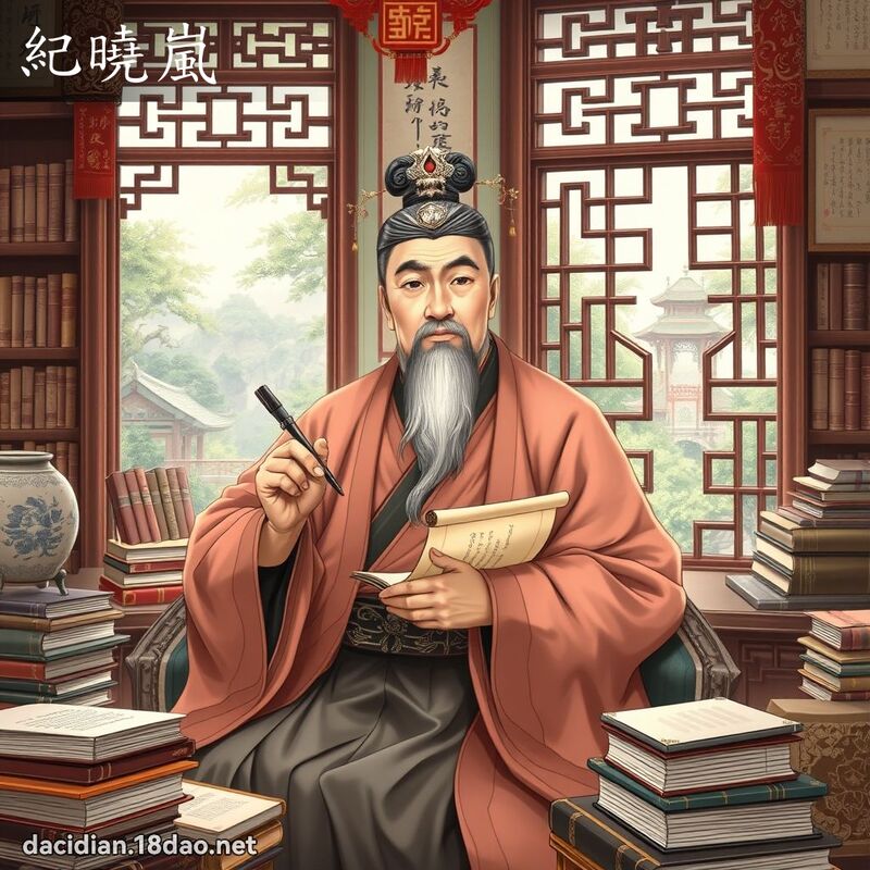 纪晓嵐 - 国语大辞典配图