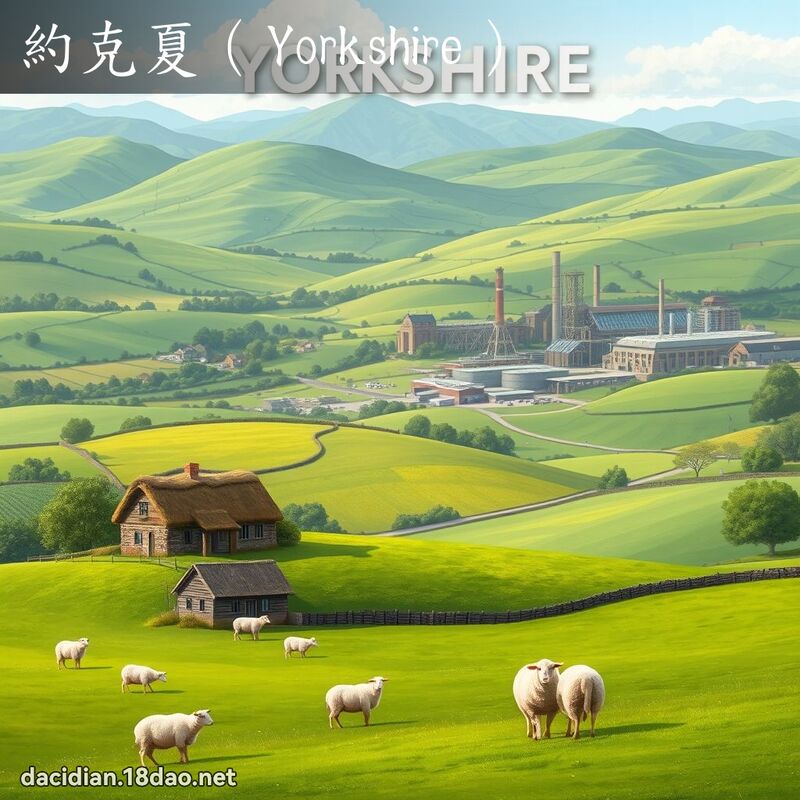 约克夏（Yorkshire） - 国语大辞典配图