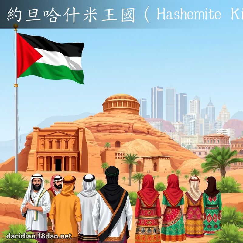约旦哈什米王国（Hashemite Kingdom of Jordan） - 国语大辞典配图